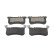 Kit de plaquettes de frein, frein à disque PREMIER ECO FRICTION FDB5109 Ferodo, Vignette 3