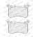 Kit de plaquettes de frein, frein à disque PREMIER ECO FRICTION FDB5109 Ferodo, Vignette 4