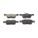 Kit de plaquettes de frein, frein à disque PREMIER ECO FRICTION FDB5174 Ferodo
