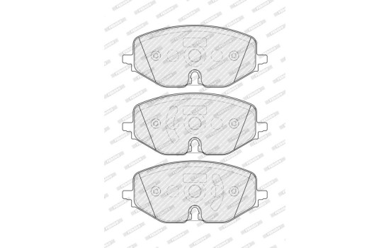 Kit de plaquettes de frein, frein à disque PREMIER ECO FRICTION FDB5194 Ferodo, Image 2