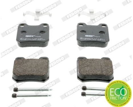 Kit de plaquettes de frein, frein à disque PREMIER ECO FRICTION FDB525 Ferodo, Image 3