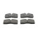 Kit de plaquettes de frein, frein à disque PREMIER ECO FRICTION FDB560 Ferodo, Vignette 2