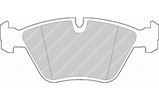 Kit de plaquettes de frein, frein à disque PREMIER ECO FRICTION FDB577 Ferodo, Image 2
