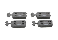 Kit de plaquettes de frein, frein à disque PREMIER ECO FRICTION FDB57B Ferodo