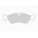Kit de plaquettes de frein, frein à disque PREMIER ECO FRICTION FDB584 Ferodo, Vignette 3