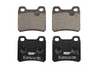 Kit de plaquettes de frein, frein à disque PREMIER ECO FRICTION FDB586 Ferodo