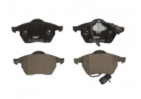 Kit de plaquettes de frein, frein à disque PREMIER ECO FRICTION FDB590 Ferodo