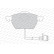 Kit de plaquettes de frein, frein à disque PREMIER ECO FRICTION FDB590 Ferodo, Vignette 4