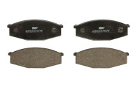 Kit de plaquettes de frein, frein à disque PREMIER ECO FRICTION FDB643 Ferodo