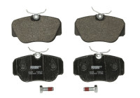 Kit de plaquettes de frein, frein à disque PREMIER ECO FRICTION FDB669 Ferodo