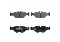 Kit de plaquettes de frein, frein à disque PREMIER ECO FRICTION FDB670 Ferodo
