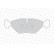 Kit de plaquettes de frein, frein à disque PREMIER ECO FRICTION FDB670 Ferodo, Vignette 4