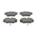 Kit de plaquettes de frein, frein à disque PREMIER ECO FRICTION FDB686 Ferodo, Vignette 3