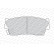Kit de plaquettes de frein, frein à disque PREMIER ECO FRICTION FDB712 Ferodo, Vignette 3