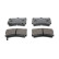 Kit de plaquettes de frein, frein à disque PREMIER ECO FRICTION FDB715 Ferodo, Vignette 3