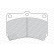 Kit de plaquettes de frein, frein à disque PREMIER ECO FRICTION FDB715 Ferodo, Vignette 4