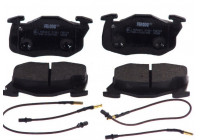 Kit de plaquettes de frein, frein à disque PREMIER ECO FRICTION FDB729 Ferodo