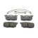 Kit de plaquettes de frein, frein à disque PREMIER ECO FRICTION FDB729 Ferodo, Vignette 3