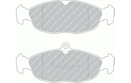 Kit de plaquettes de frein, frein à disque PREMIER ECO FRICTION FDB732 Ferodo, Image 2