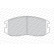 Kit de plaquettes de frein, frein à disque PREMIER ECO FRICTION FDB759 Ferodo, Vignette 4