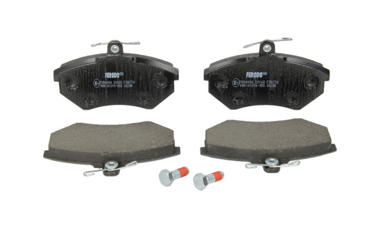 Kit de plaquettes de frein, frein à disque PREMIER ECO FRICTION FDB774 Ferodo