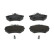 Kit de plaquettes de frein, frein à disque PREMIER ECO FRICTION FDB774 Ferodo, Vignette 3
