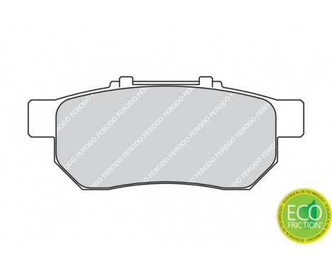 Kit de plaquettes de frein, frein à disque PREMIER ECO FRICTION FDB778 Ferodo, Image 4