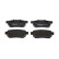 Kit de plaquettes de frein, frein à disque PREMIER ECO FRICTION FDB778 Ferodo, Vignette 3