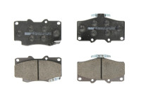 Kit de plaquettes de frein, frein à disque PREMIER ECO FRICTION FDB797 Ferodo