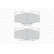Kit de plaquettes de frein, frein à disque PREMIER ECO FRICTION FDB797 Ferodo, Vignette 4