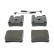 Kit de plaquettes de frein, frein à disque PREMIER ECO FRICTION FDB799 Ferodo, Vignette 3