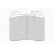 Kit de plaquettes de frein, frein à disque PREMIER ECO FRICTION FDB800 Ferodo, Vignette 4