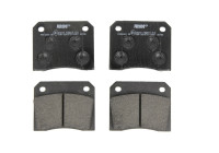 Kit de plaquettes de frein, frein à disque PREMIER ECO FRICTION FDB815 Ferodo