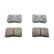 Kit de plaquettes de frein, frein à disque PREMIER ECO FRICTION FDB815 Ferodo, Vignette 2