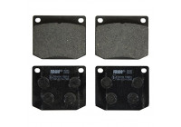 Kit de plaquettes de frein, frein à disque PREMIER ECO FRICTION FDB818 Ferodo