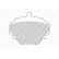 Kit de plaquettes de frein, frein à disque PREMIER ECO FRICTION FDB844 Ferodo, Vignette 4