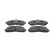 Kit de plaquettes de frein, frein à disque PREMIER ECO FRICTION FDB859 Ferodo, Vignette 3
