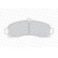 Kit de plaquettes de frein, frein à disque PREMIER ECO FRICTION FDB859 Ferodo, Vignette 4