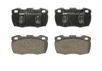 Kit de plaquettes de frein, frein à disque PREMIER ECO FRICTION FDB871 Ferodo