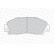 Kit de plaquettes de frein, frein à disque PREMIER ECO FRICTION FDB905 Ferodo, Vignette 4