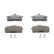 Kit de plaquettes de frein, frein à disque PREMIER ECO FRICTION FDB906 Ferodo, Vignette 3