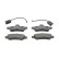 Kit de plaquettes de frein, frein à disque PREMIER ECO FRICTION FDB913 Ferodo, Vignette 3