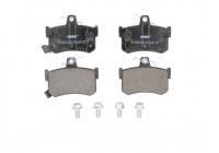 Kit de plaquettes de frein, frein à disque PREMIER ECO FRICTION FDB917 Ferodo