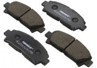 Kit de plaquettes de frein, frein à disque PREMIER ECO FRICTION FDB928 Ferodo