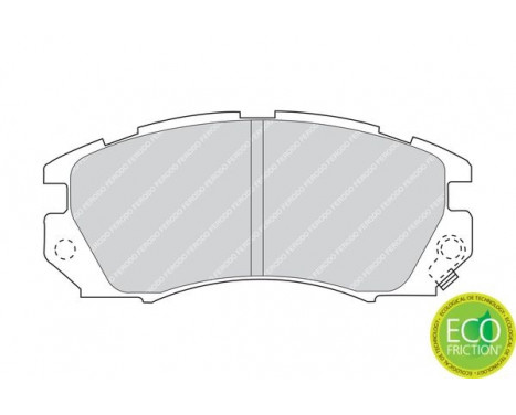 Kit de plaquettes de frein, frein à disque PREMIER ECO FRICTION FDB948 Ferodo, Image 3