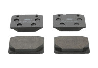 Kit de plaquettes de frein, frein à disque PREMIER ECO FRICTION FDB96 Ferodo