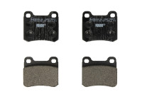 Kit de plaquettes de frein, frein à disque PREMIER ECO FRICTION FDB979 Ferodo