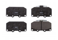 Kit de plaquettes de frein, frein à disque PREMIER ECO FRICTION FDB986 Ferodo