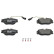 Kit de plaquettes de frein, frein à disque PREMIER ECO FRICTION FDB994 Ferodo, Vignette 3
