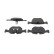 Kit de plaquettes de frein, frein à disque PREMIER ECO FRICTION FDB997 Ferodo, Vignette 6